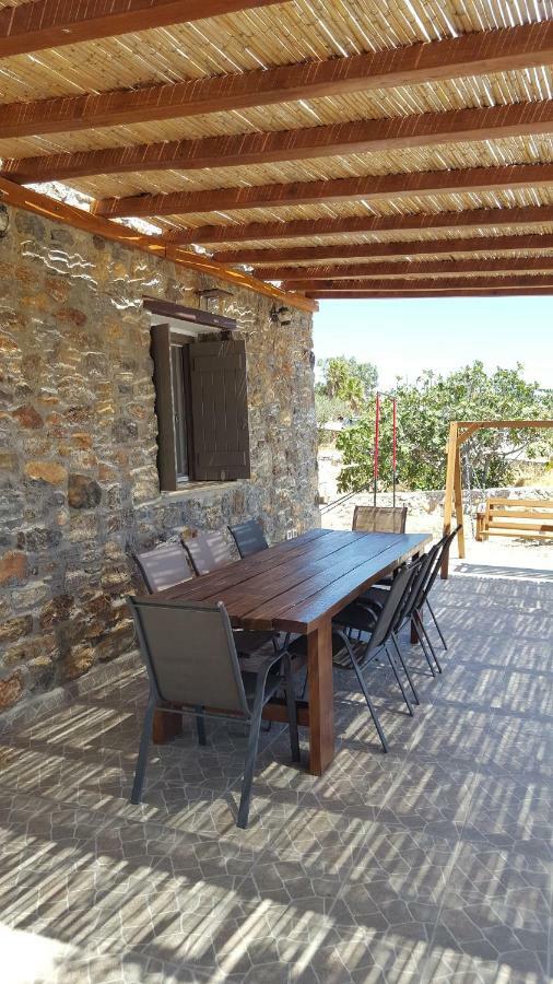 Flora'S Beach And Pool Villa In Syros Liaropa Exterior photo